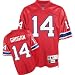 New England Patriots Steve Grogan Team Color Premiere Throwback Jersey - Small