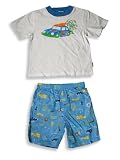 Buster Brown - Boys 2-Piece Short Set, White, Blue by 