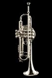 Trumpet Pin - Nickel Silver Plated