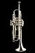 Trumpet Pin - Nickel Silver Plated
