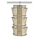 Pro-Mart DAZZ Smart Carousel Organizer, 3-Tier, Beige