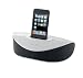 Ottavo OT1240 Speaker Docking Station with Integrated Alarm for All Generation iPods and iPod Touch - White color