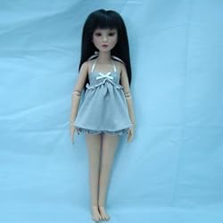 Ashton Drake Doll Delilah Noir - Basic; pale skin tone; includes wig & eyes - by Artist