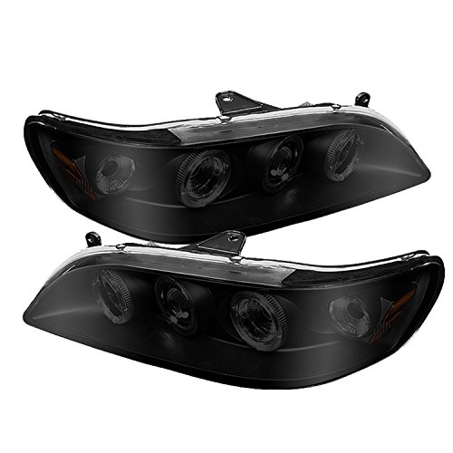 Spyder Auto Honda Accord Black Halogen Projector Headlight