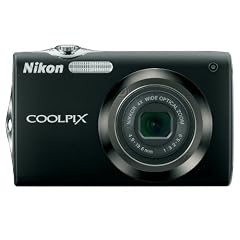 Nikon COOLPIX S3000 Digitalkamera (12,0 Megapixel, 4-fach Weitwinkelzoom, 6,7cm (2,7-Zoll) Display) schwarz