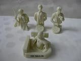 Star Wars Convention Exclusive Bust Ups Set of 4 Glow in the Dark Mib