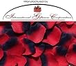 1000 Silk Rose Petals Wedding Favors - Two Tone - Red/Navy Blue