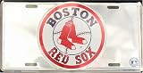 Boston Red Sox Premium Chrome License Plate