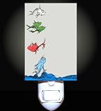 Dr. Seuss One Fish, Two Fish Decorative Bedroom Night Light