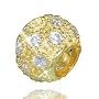 925 Sterling Silber Bead Element Gold Zirkonia 8 x&hellip von Fashion & Ideas