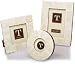 Madurai  Set of 3 Hand Carved Bone Photo Frames Includes: Round 3