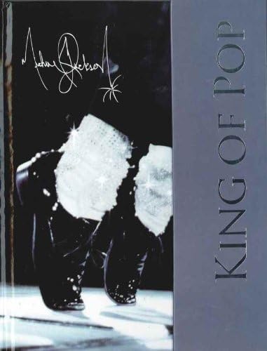 Continental Accessory Corp.  Michael Jackson Magnetic Journal, Casebound, 100 Sheets, 8.25 x 6.25 inches, Gray  One Journal (512B)