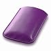 Brand New Purple Leather Pouch Case Cover with Pull Up Cord: for the Apple iPhone 4 / 4S / 3GS / 3G /2G Mobile Phone. Part of the XYLO ACCESSORIES RANGE.