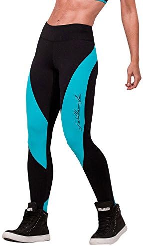 Labellamafia Fitness Ocean Cut Black/Blue Legging (Medium)