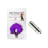 Pipedream Products Fetish Fantasy Series Feather Love Cuffs Purple Adult Sex Toy Kit