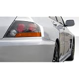 2003-2006 Mitsubishi Evolution GT500 Widebody Rear Fender Flares and Door Caps by DuraFlex