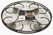 Outdoor Living : Plastec #SC14SL 14" Slate Caddy/Saucer