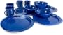 GSI Outdoors Sierra 12 Piece Blue Enable Table Set