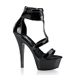 Pleaser Shoes Women��s KISS-249 6" Heel Platform Sandal
