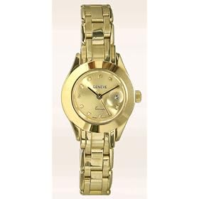 Geneve 14k Solid Gold & Diamonds Womens Masterpiece Watch - WMST07-Q