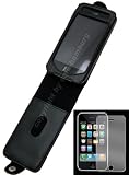 Premium Flip-Style Handytasche fuer - Apple iPhone 3GS (16GB/32GB) iPhone 3G (8GB/16GB) Tasche Etui Huelle Schutzhuelle (Spezielle Anfertigung) + Gratis Displayschutzfolie