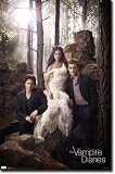 The Vampire Diaries Group TV Poster Print - 22x34 Poster Print, 22x34