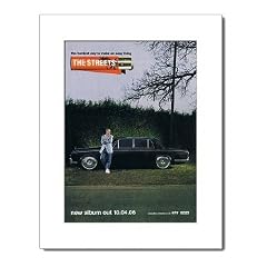 STREETS The Hardest Way To Make An Easy Living 406x305mm Matted Music Print/Mini Poster - White