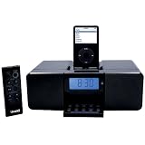 DreamGear i.Sound Dreamtime Speaker System and Alarm Clock Radio for iPod (Black)