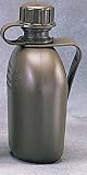 Genuine G. I. 3 Piece Olive Drab 1 Quart Canteen With Clip