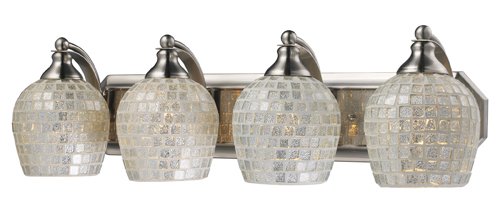  new year Elk 570 4N SLV 4 Light Vanity NickelB0014F4484
