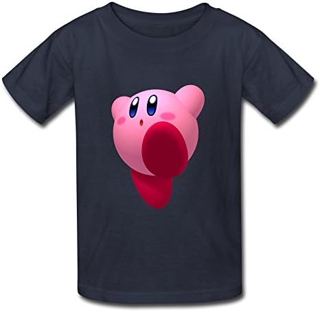 QDJT Youth Kirby Kids Boys And Girls T-Shirt - XL Navy