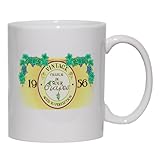 Vintage Chateau de Sour Grapes aged to perfection 1956 Mug for Coffee / Hot Beverage 11 oz. BLUE Vintage Chateau de Sour Grapes aged to perfection 1956 Mug for Coffee / Hot Beverage 11 oz. BLUE