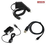 Samsung Reality U820 Combo Rapid Car Charger + Home Wall Charger + USB Data ....