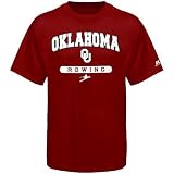 Russell Oklahoma Sooners Crimson Rowing T-shirt