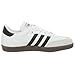 adidas Boy's Samba Classic Soccer Shoe, White/Black/White, 5.5 Big Kid