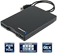 Sabrent External USB 1.44 MB 2x Floppy Disk Drive (FL-UDRV) Black