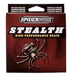 Spiderwire Stealth, High Performance Braid, 10 Pound, 150 Yards, Moss Green