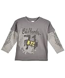 41Tunl0YuML. SL160  Ed Hardy NYC 71 Waffle Slider Shirt (Sizes 8   20)   dark gray, 14   16