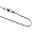Italian Diamond Cut Rhodium Overlay Sterling Silver Rope Chain (20