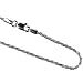 Italian Diamond Cut Rhodium Overlay Sterling Silver Rope Chain