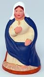 Arterra - Santons de Provence - Marie assise - 7 cm