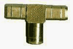 1/4 BRS Hose Barb Tee