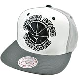 NBA Golden State Warriors Mitchell & Ness Throwback Snapback Flat Bill Hat Cap