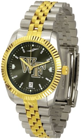 Wake Forest Demon Deacons WFU NCAA Mens 23Kt Executive Watch Wake Forest Demon Deacons WFU NCAA Mens 23Kt Executive Watch