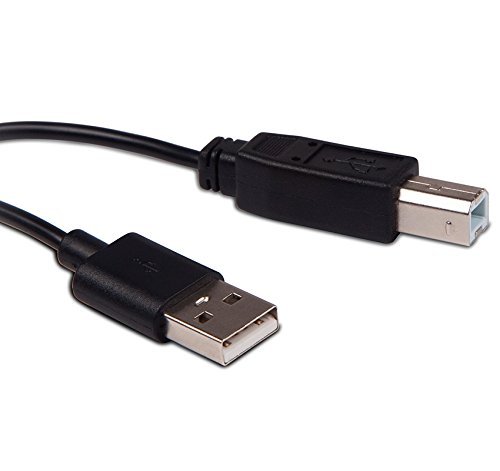 10ft Printer Cable for HP Officejet 4630 e-All-in-One Inkjet Printer - USB 3.0 Male to USB Type B Male Cable