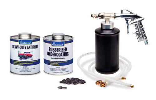 Eastwood Undercoating Gun Kit w/ Rubberized Undercoating & Heavy Duty Anti Rust