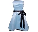STRAPLESS TULLE A-LINE FORMAL