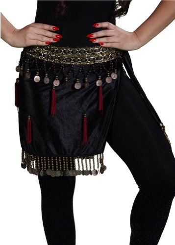 Belly Dance Tribal Velvet Hip Scarf | Pyramid Tribe