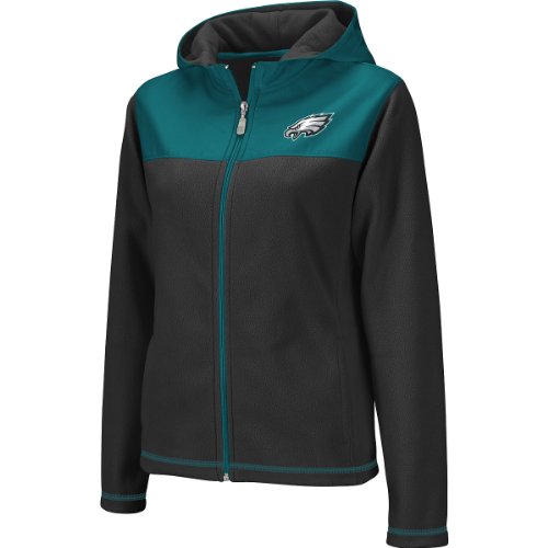 Reebok Philadelphia Eagles Women's Hooded Micro Fleece Jacket Medium