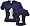 Georgia Tech Yellow Jackets Women's -No. 1- Replica Football Jersey - Small